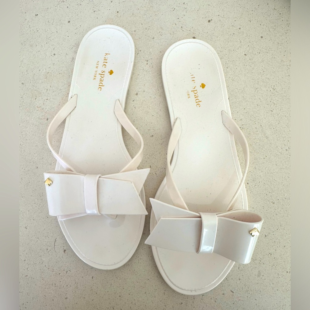 Kate Spade jelly sandal flip-flops, size 7